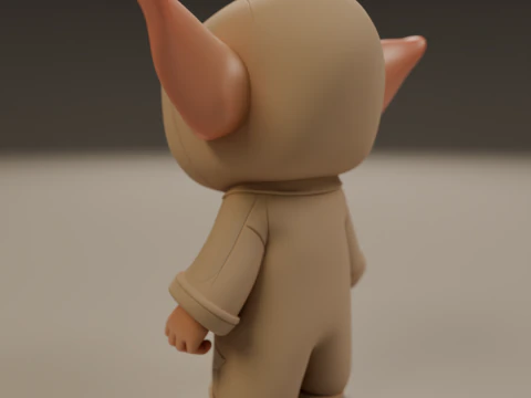 Baby elf 3D Print Model