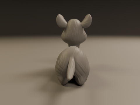 Cute camel 3D 打印模型