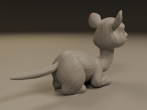 Cute camel 3D 打印模型