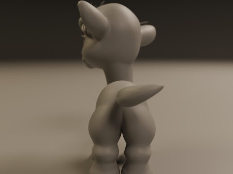 Cute camel 3D-Druckmodell