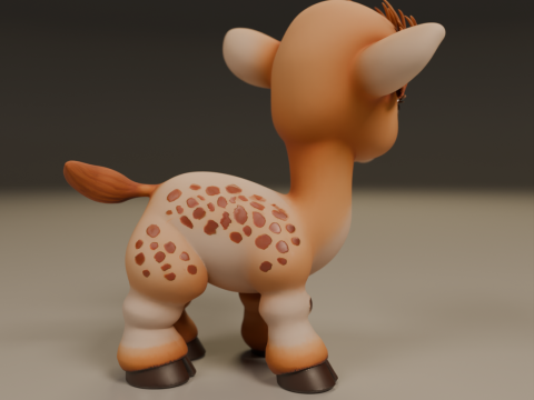 Cute camel 3D-Druckmodell