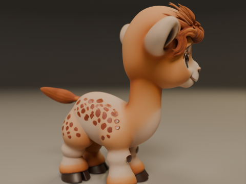 Cute camel 3D-Druckmodell