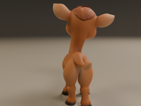 Cute camel 3D 打印模型