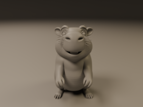 Capybara 3D Принт Модель