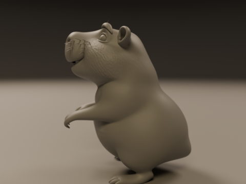 Capybara 3D Принт Модель