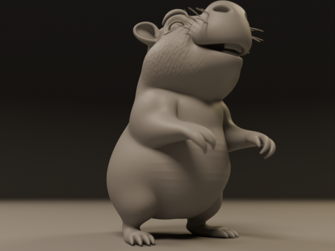 Capybara 3D Принт Модель