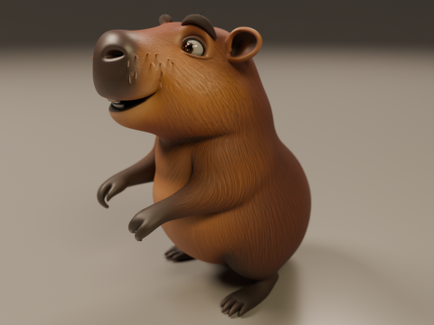 Capybara 3D Принт Модель