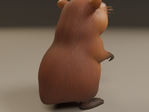 Capybara 3D Принт Модель