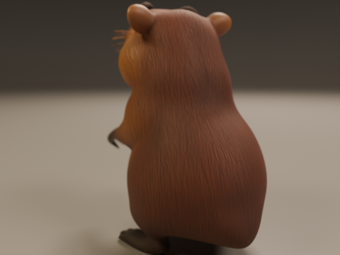 Capybara 3D Принт Модель