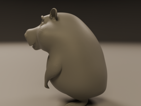 Capybara 3D 打印模型