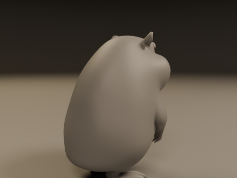 Capybara 3D 打印模型