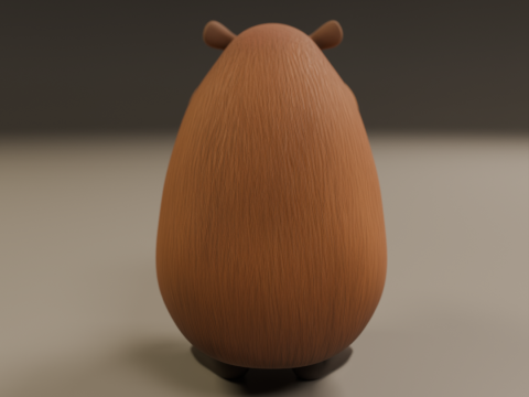 Capybara 3D 打印模型
