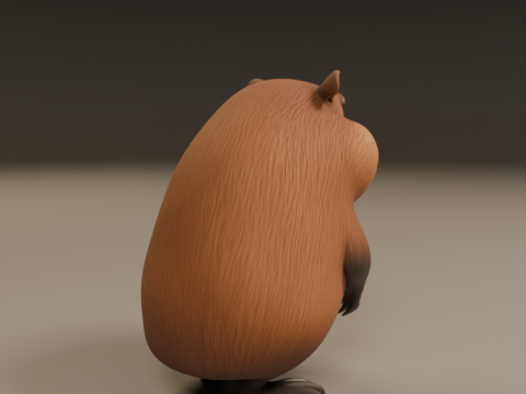 Capybara 3D 打印模型