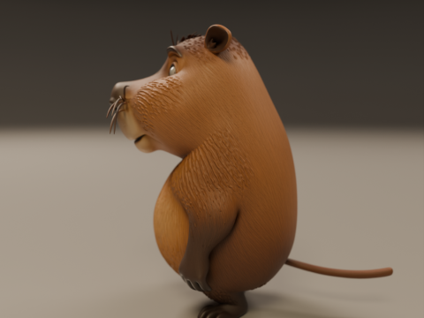 Capybara 3D प्रिंट मॉडल