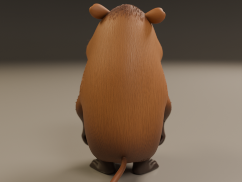 Capybara 3D प्रिंट मॉडल