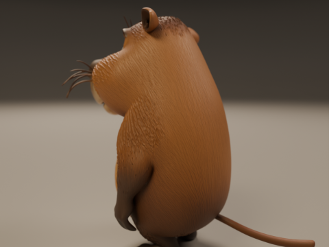Capybara 3D प्रिंट मॉडल