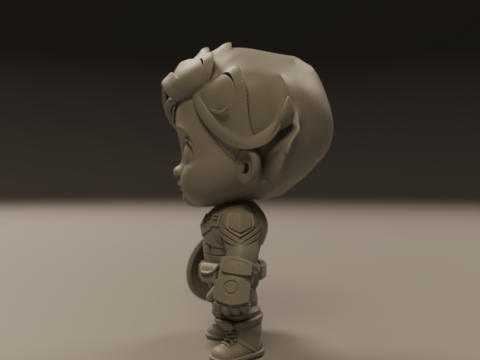 Captain america baby Modelo de Impressão 3D
