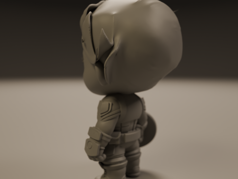 Captain america baby Modelo de Impressão 3D