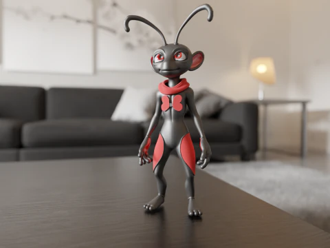 Marslı 3D Baskı Modeli