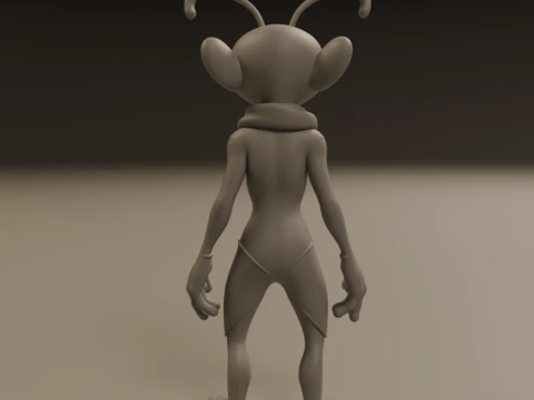 marciano Modelo de Impressão 3D