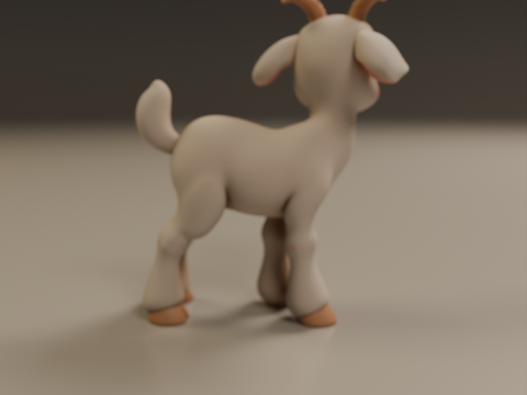 Baby goat 3D 打印模型