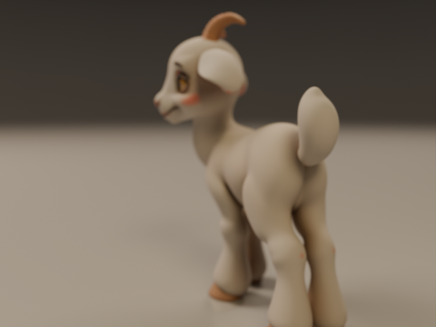Baby goat 3D 打印模型