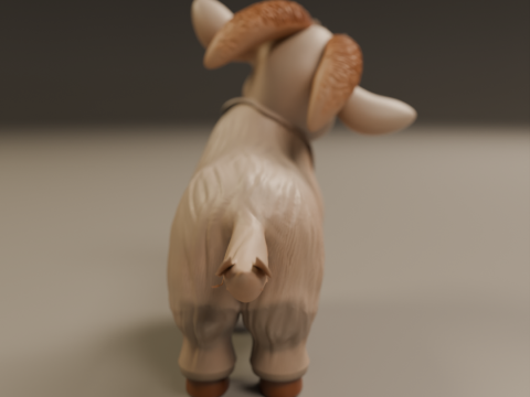 Baby goat 3D Baskı Modeli