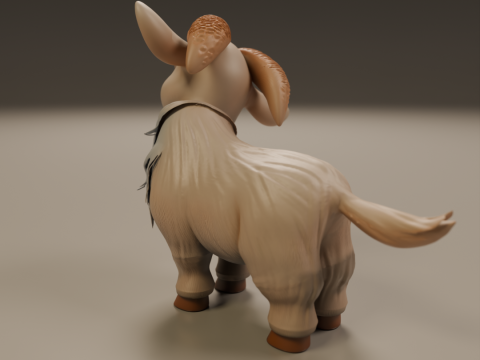 Baby goat 3D Baskı Modeli