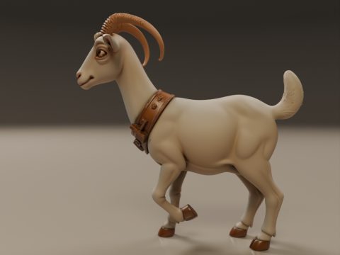 Goat 3D Принт Модель