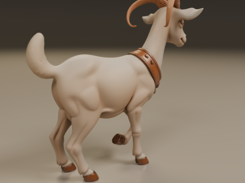 Goat 3D Принт Модель