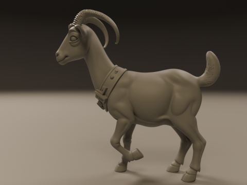 Goat 3D Принт Модель
