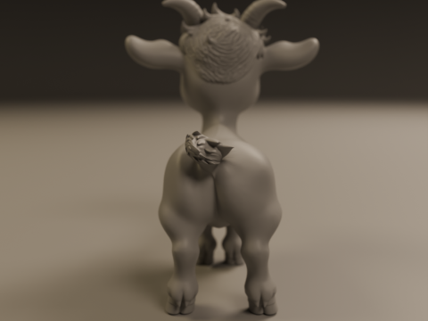 Goat Modelo de Impressão 3D