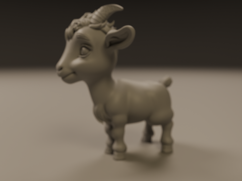 Goat Modelo de Impressão 3D