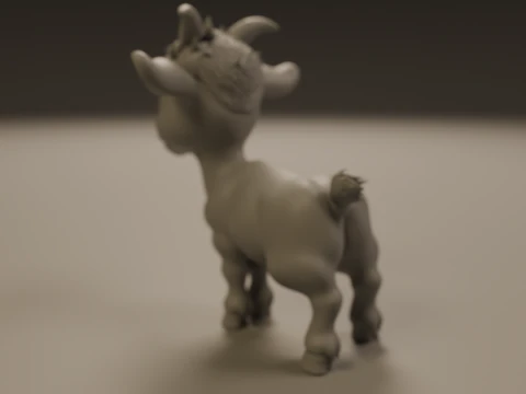 Goat 3D Print Model