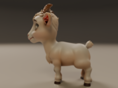 Goat Modelo de Impressão 3D