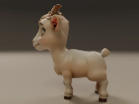 Goat 3D Print Model