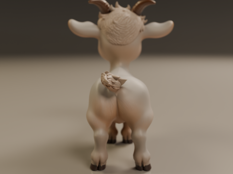 Goat Modelo de Impressão 3D