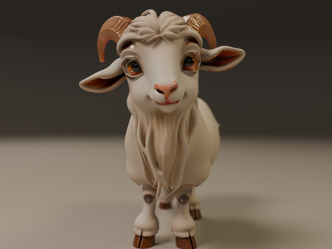 Goat Modello di stampa 3D