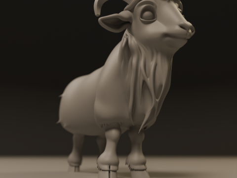 Goat Modello di stampa 3D