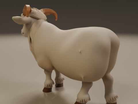 Goat Modello di stampa 3D