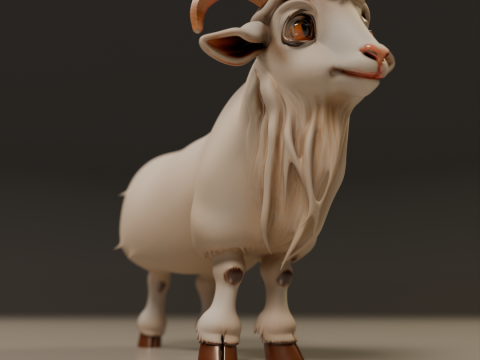 Goat Modello di stampa 3D