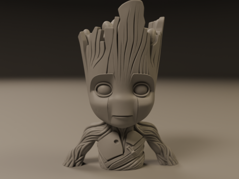 Baby Groot Modello di stampa 3D