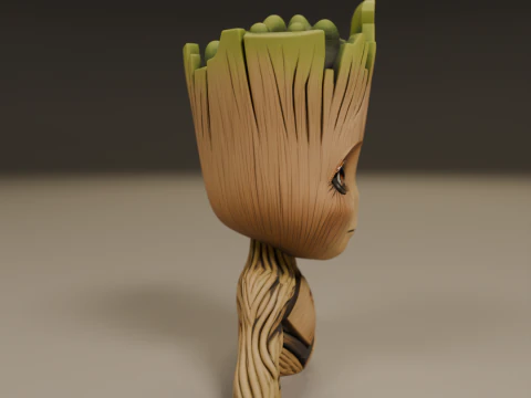 Baby Groot 3D Print Model