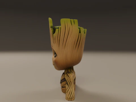 Baby Groot 3D Print Model