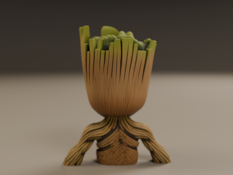 Baby Groot Modello di stampa 3D