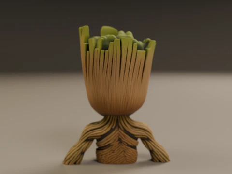 Baby Groot 3D Print Model