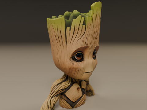 Baby Groot Modello di stampa 3D