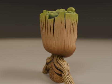 Baby Groot Modello di stampa 3D