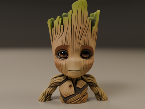 Baby Groot Modello di stampa 3D