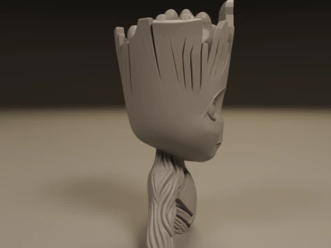 Baby Groot 3D Print Model